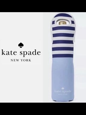 kate spade Striped Bottle Sleeve - NIP